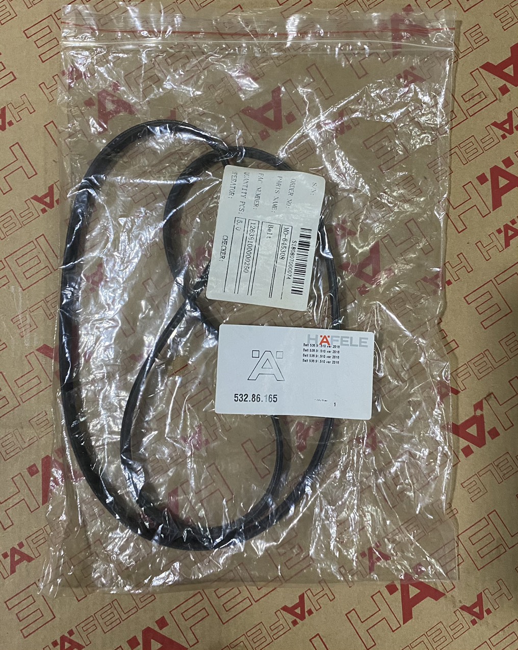 Belt máy giặt 538.91.510(532.86.165)