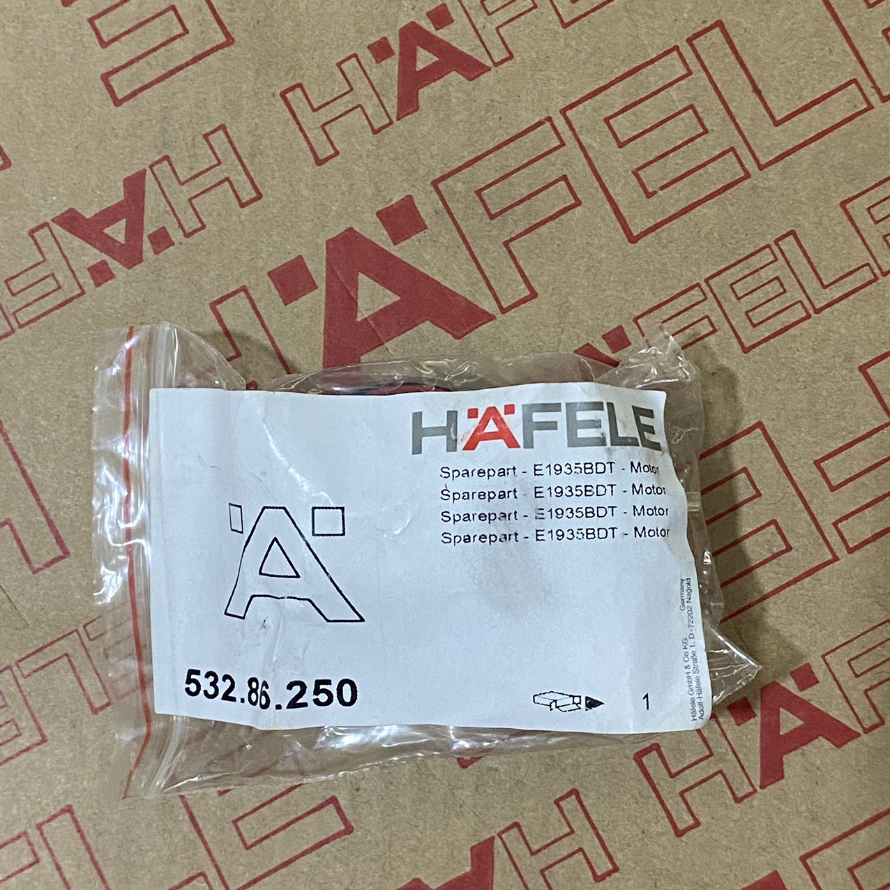 Sparepart - E1935BDT - Motor 532.86.250