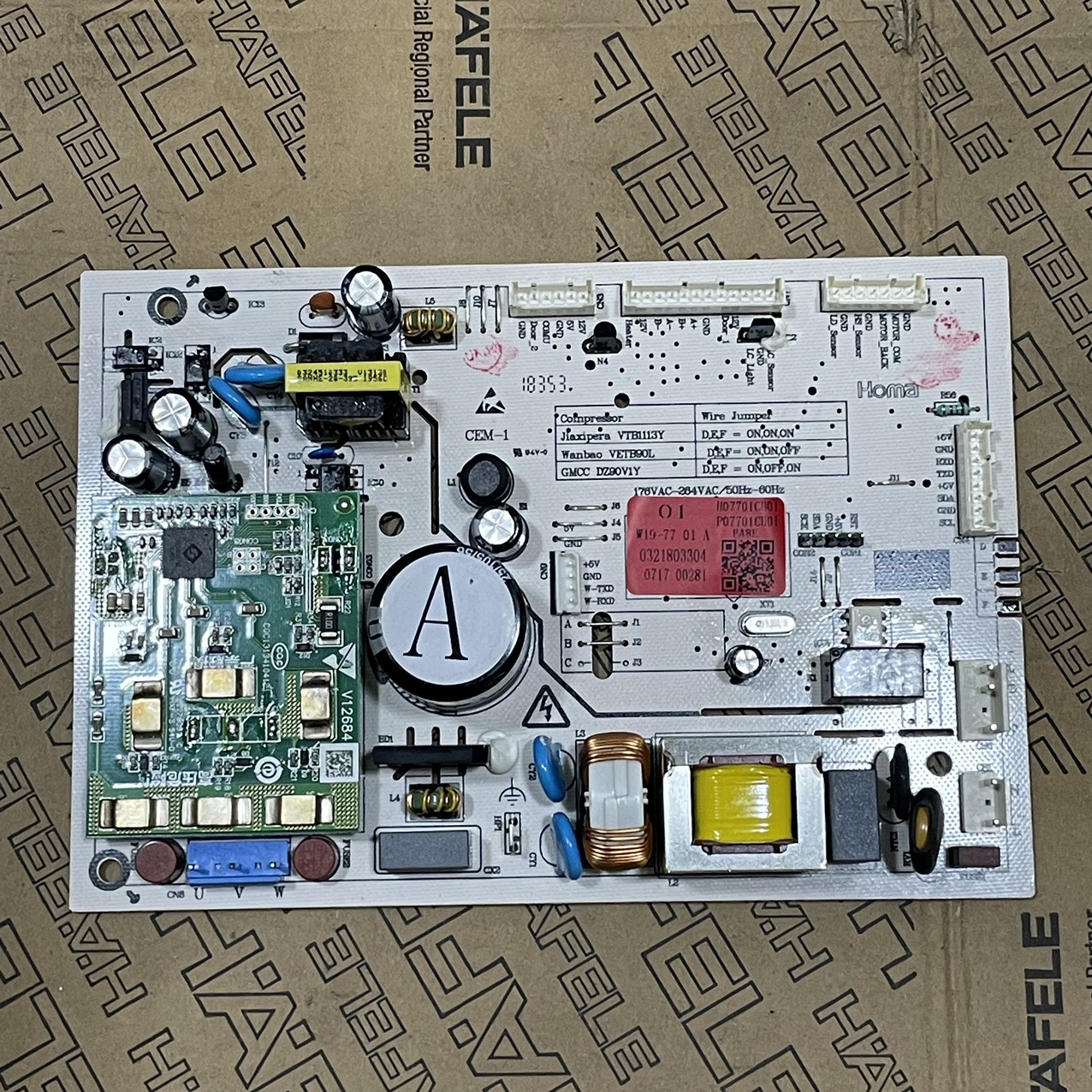 Control board Tủ lạnh Hafele HF-MULA 534.14.040(532.86.454)