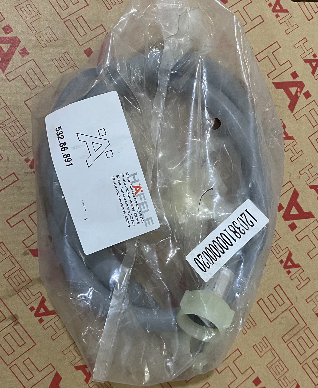 DÂY CẤP NƯỚC MÁY GIẶT 8Kg HW-F60B Hafele 538.91.530(532.86.891)