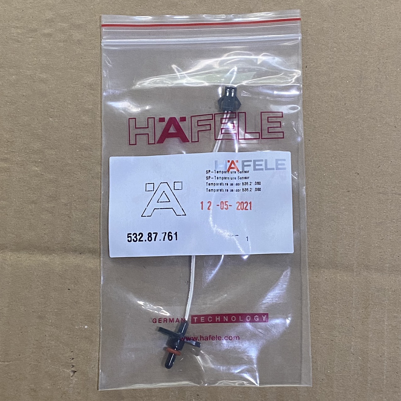 CẢM BIẾN NHIỆT ĐỘ  MÁY RỬA CHÉN HAFELE NAGOLD - AQUA 12S 538.21.060(532.87.761)