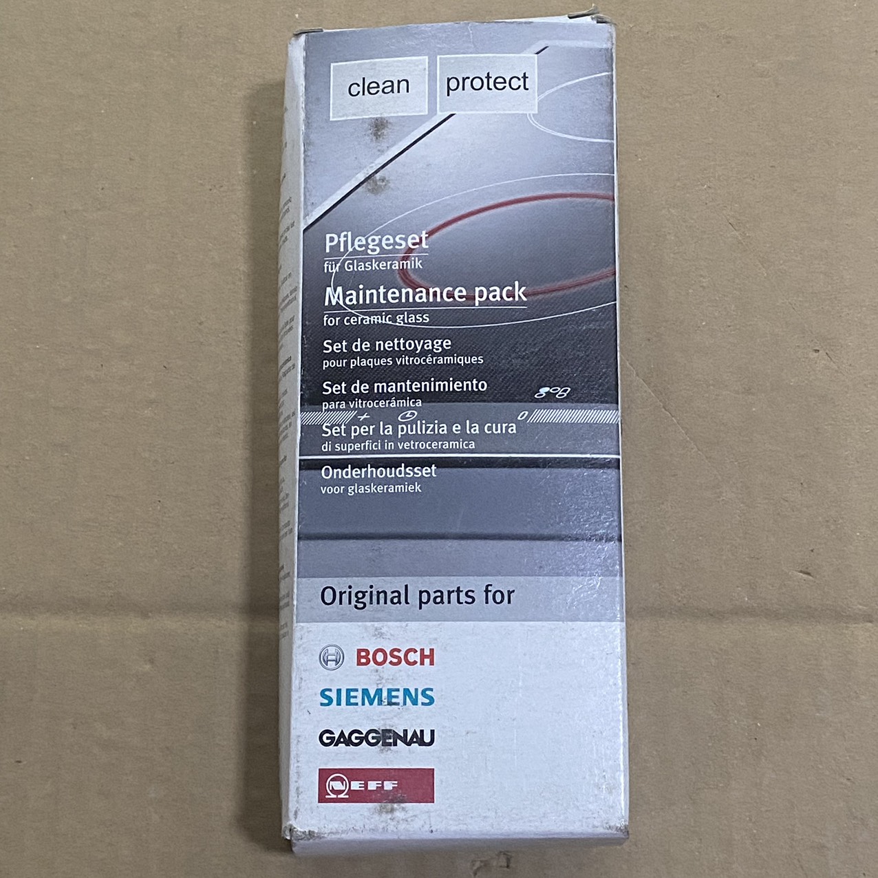 CERAMIC GLASS FOR INDUCTION HOB 532.87.809