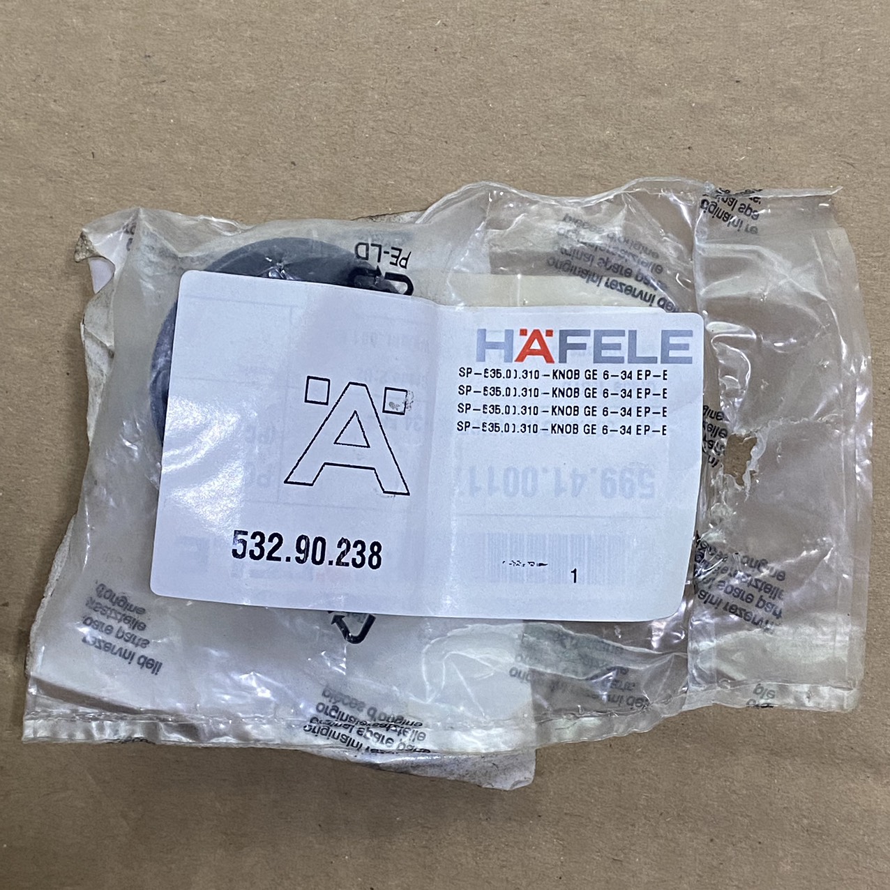 NÚT VẶN LÒ NƯỚNG ÂM TỦ HAFELE HO-K60A 535.00.310(532.90.238)