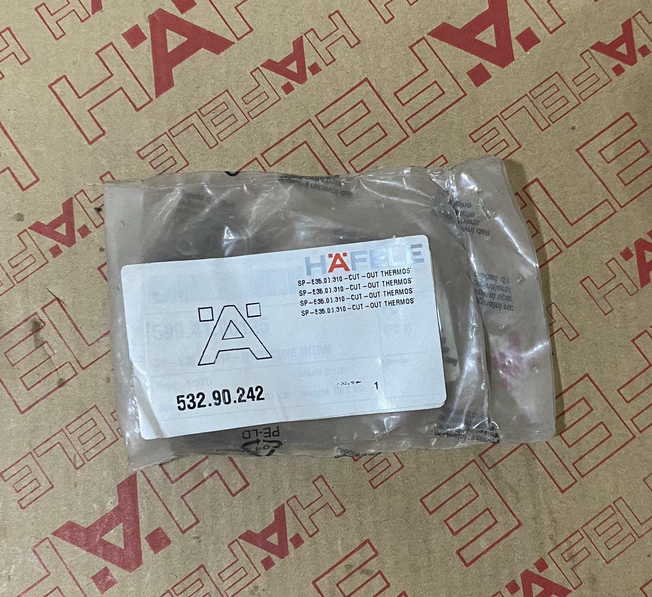 BỘ ĐIỀU CHỈNH NHIỆT CẮT LÒ NƯỚNG ÂM TỦ HO-K60A 535.00.310(532.90.242)