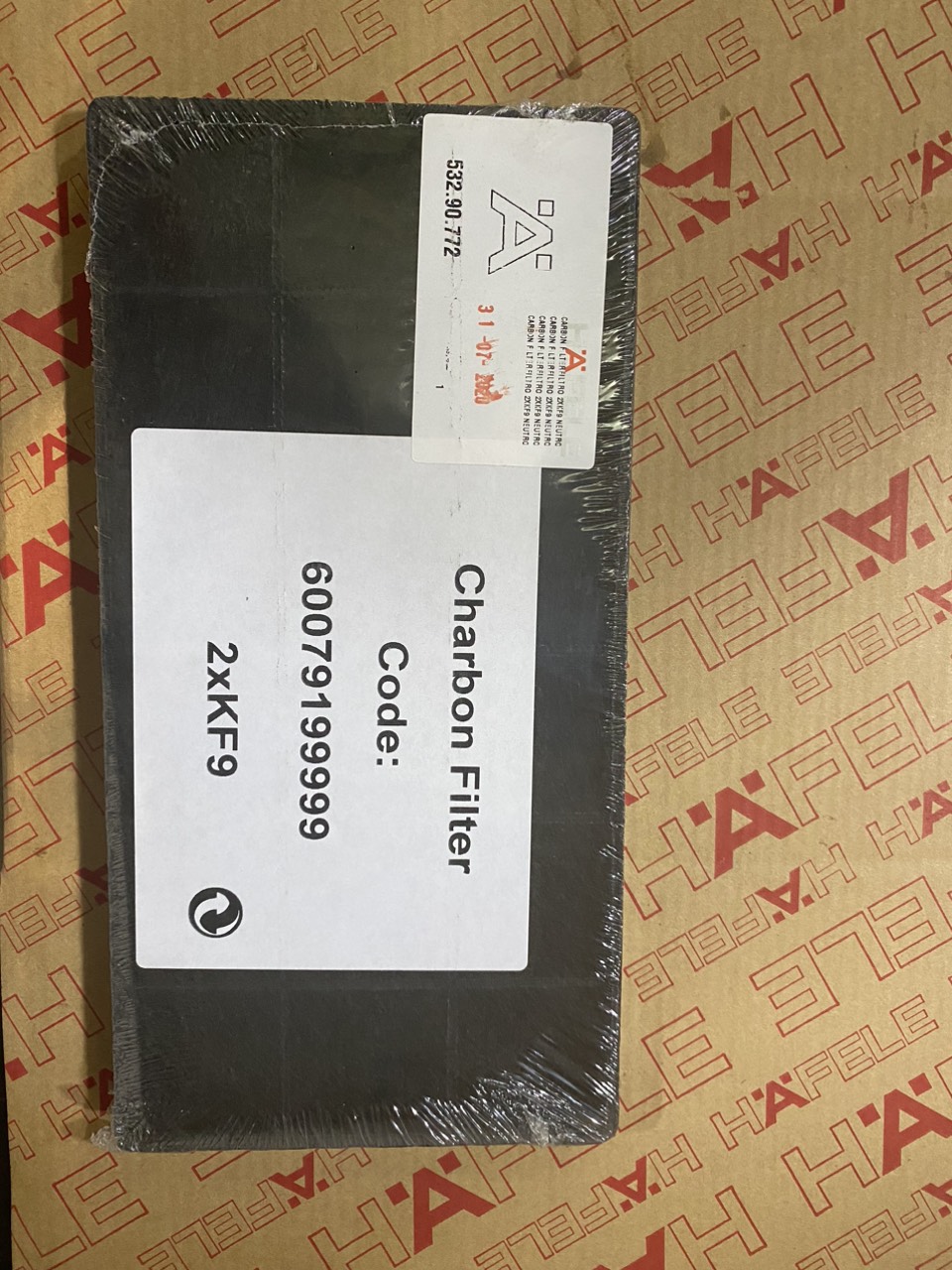 THAN HOẠT TÍNH CHO MÁY HÚT MÙI ÂM BÀN HAFELE 532.90.772