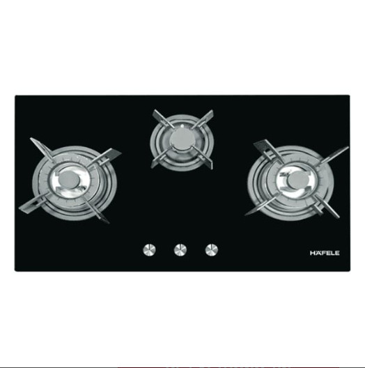 MẶT KÍNH BẾP GAS HAFELE 3 VÙNG NẤU HC-G863A 533.02.829(532.92.809)